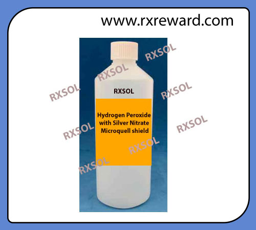 Hydrogen Peroxide with Silver Nitrate Microquell shield
